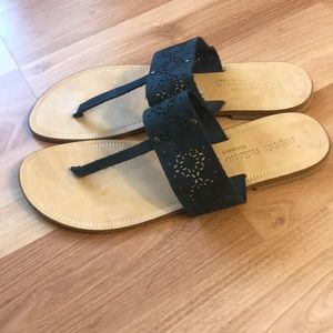 Sophia Milano Sandals Navy Size 8